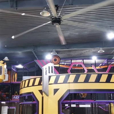 HVLS PMSM Dişlisiz Endüstriyel Fanlar